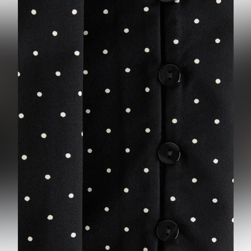 Button-Front Top with Collar - Picture 5 of 8